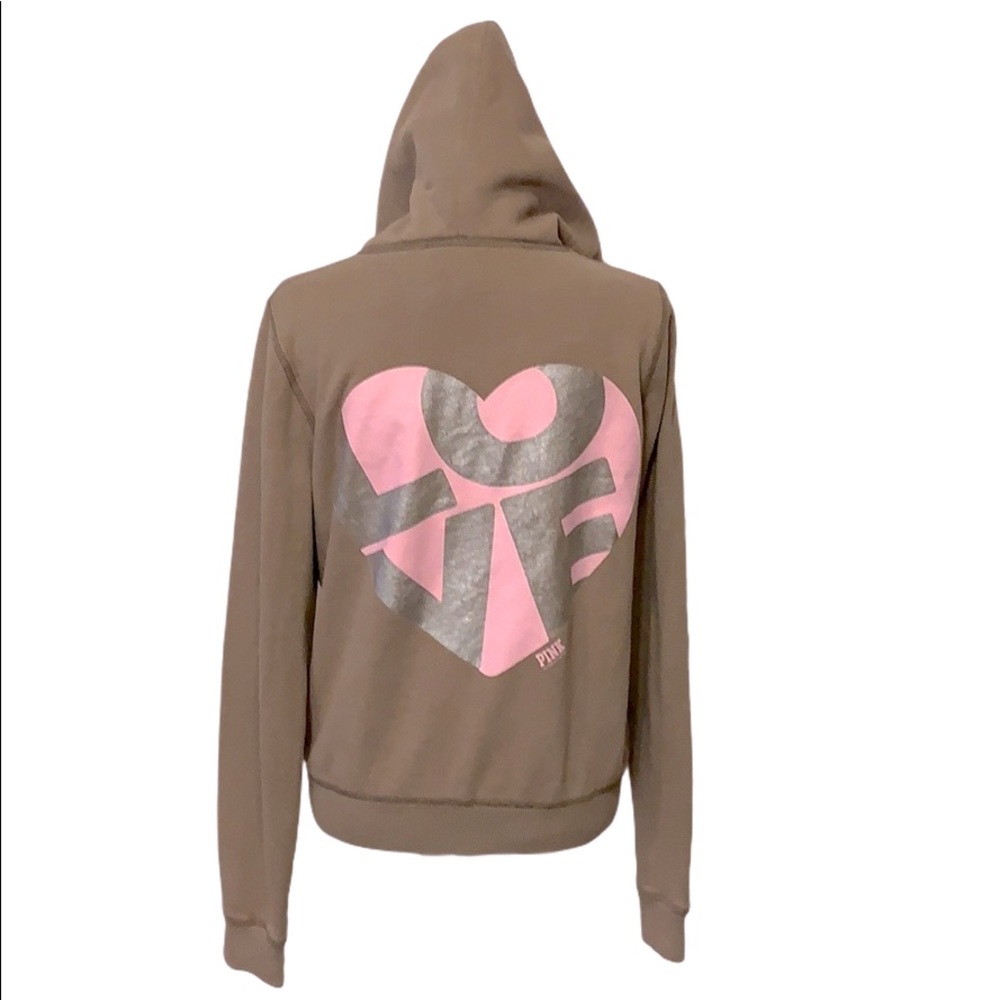 PINK Zip Up Hoodie